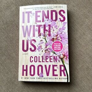 Softcover book “It Ends With Us”